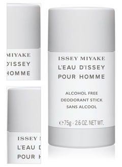 Issey Miyake L'Eau d'Issey Pour Homme deostick bez alkoholu pre mužov 75 ml 4