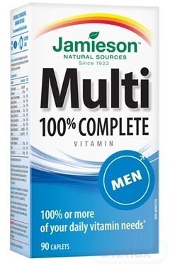 Jamieson Multi Complete Pre Mužov S Vitamínom C