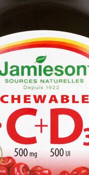 Jamieson Vitamín C+D Cherry 500 mg 30 tbl. 3