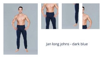 Jan long johns - dark blue 1