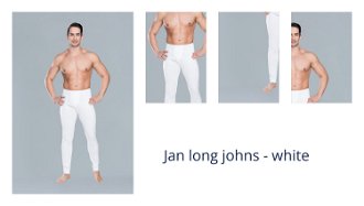 Jan Long Johns - biely 1