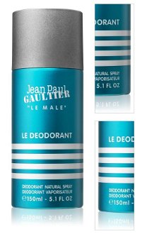 Jean Paul Gaultier Le Male dezodorant v spreji pre mužov 150 ml 3