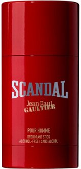 Jean Paul Gaultier Scandal Pour Homme tuhý dezodorant pre mužov 75 g