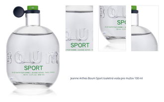 Jeanne Arthes Boum Sport toaletná voda pre mužov 100 ml 1