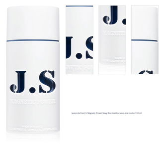 Jeanne Arthes J.S. Magnetic Power Navy Blue toaletná voda pre mužov 100 ml 1