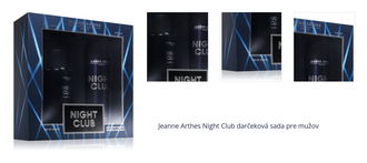 Jeanne Arthes Night Club darčeková sada pre mužov 1