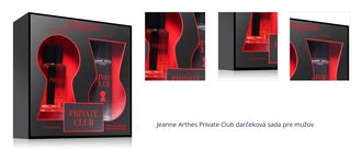 Jeanne Arthes Private Club darčeková sada pre mužov 1