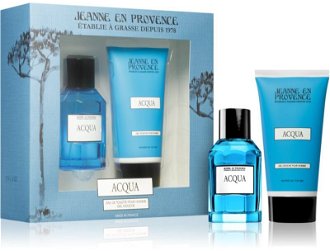 Jeanne en Provence Acqua darčeková sada pre mužov 2 ks