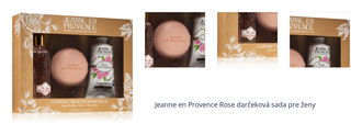 Jeanne en Provence Rose darčeková sada pre ženy 1 ks 1