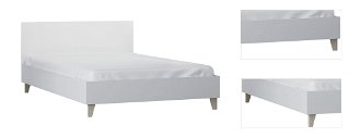 Jednolôžková posteľ Fiera 90 - biela 3