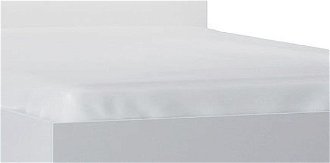 Jednolôžková posteľ Fiera 90 - biela 5