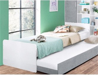 Jednolôžková posteľ Joker 90x200 cm, biela%