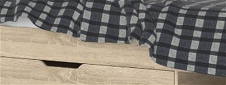 Jednolôžková posteľ s roštom Tavir 90 90x200 cm - dub sonoma 5
