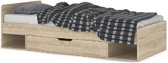Jednolôžková posteľ s roštom Tavir 90 90x200 cm - dub sonoma 2