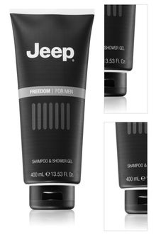 Jeep Freedom šampón a sprchový gél 2 v 1 pre mužov 400 ml 3