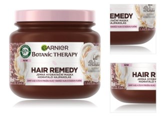 Jemná hydratačná maska na suché vlasy Garnier Botanic Therapy Hair Remedy Oat Delicacy - 340 ml + darček zadarmo 3