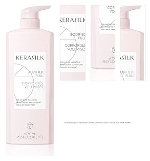 Jemne čistiaci šampón na zväčšenie objemu vlasov Kerasilk Volumizing Shampoo - 750 ml (511110) + darček zadarmo 1