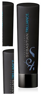 Jemne čistiaci šampón pre lesk vlasov Sebastian Professional Trilliance Shampoo - 250 ml (81593234) + darček zadarmo 4