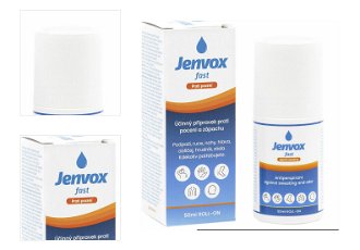 JENVOX Fast Roll-on Potenie a zápach 50 ml 4