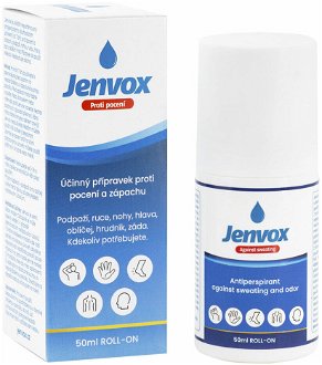 JENVOX  Roll-on Proti poteniu a zápachu 50 ml