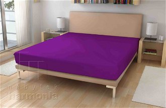 Jersey plachta - fialové - 140 x 200 cm
