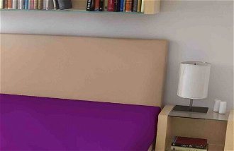 Jersey plachta - fialové - 60 x 120 cm 7