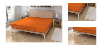 Jersey plachta - oranžové - 200 x 220 cm 3