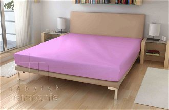 Jersey plachta - svetlo fialovej - 60 x 120 cm