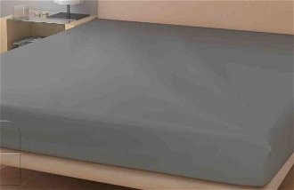 Jersey plachta - tmavo šedé - 160 x 200 cm 5