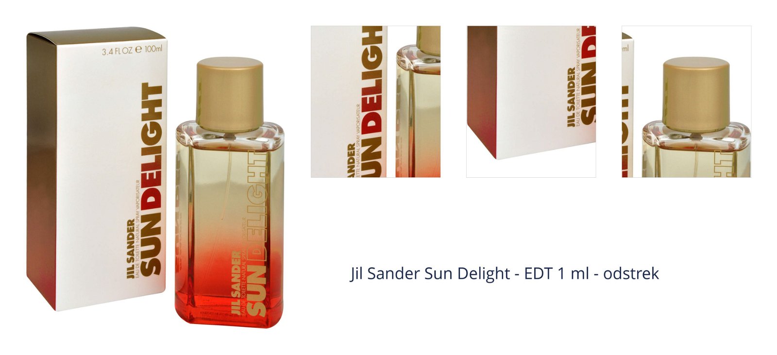 Jil Sander Sun Delight - EDT 1 ml - odstrek 1