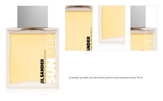 Jil Sander Sun Men Eau de Parfum parfumovaná voda pre mužov 75 ml 1