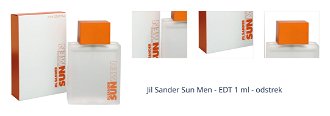 Jil Sander Sun Men - EDT 1 ml - odstrek 1
