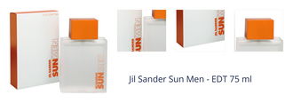 Jil Sander Sun Men - EDT 75 ml 1