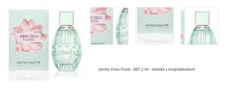Jimmy Choo Floral - EDT 2 ml - odstrek s rozprašovačom 1