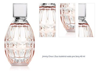 Jimmy Choo L’Eau toaletná voda pre ženy 40 ml 1