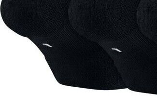 Jordan Jumpman QTR 3 Pair Socks - Pánske - Ponožky Jordan - Čierne - SX5544-010 - Veľkosť: M 8