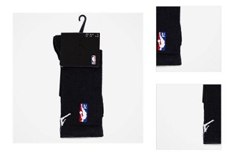 Jordan NBA 75 Crew Socks Black - Pánske - Ponožky Jordan - Čierne - DM3849-010 - Veľkosť: M 3