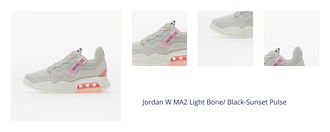 Jordan W MA2 Light Bone/ Black-Sunset Pulse 1