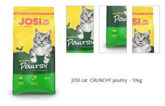 JOSI cat CRUNCHY poultry - 10kg 1