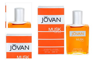 Jovan Musk voda po holení pre mužov 236 ml 4