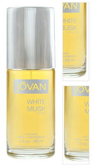 Jovan White Musk kolínska voda pre mužov 88 ml 3