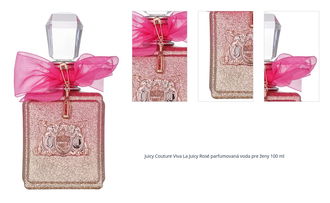 Juicy Couture Viva La Juicy Rosé parfumovaná voda pre ženy 100 ml 1