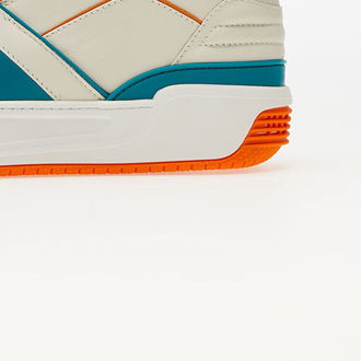 Just Don Courtside Tennis MID JD2 Off-white/ Orange/ Turquoise 9