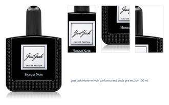 Just Jack Homme Noir parfumovaná voda pre mužov 100 ml 1