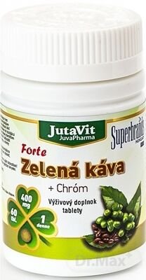 JutaVit Zelená káva Forte + Chróm