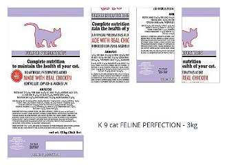 K 9 cat FELINE PERFECTION - 3kg 1