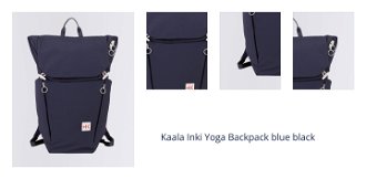 Kaala Inki Yoga Backpack blue black 1