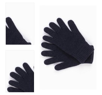 Kamea Woman's Gloves K.18.957.12 Navy Blue 4