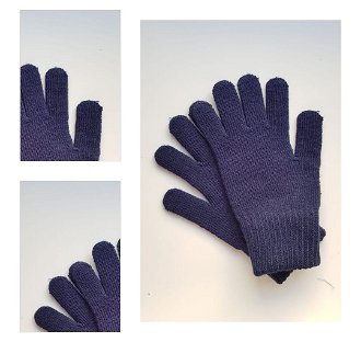 Kamea Woman's Gloves K.20.964.12 Navy Blue 4