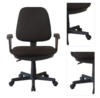 Kancelárska stolička Colby New - čierna 3